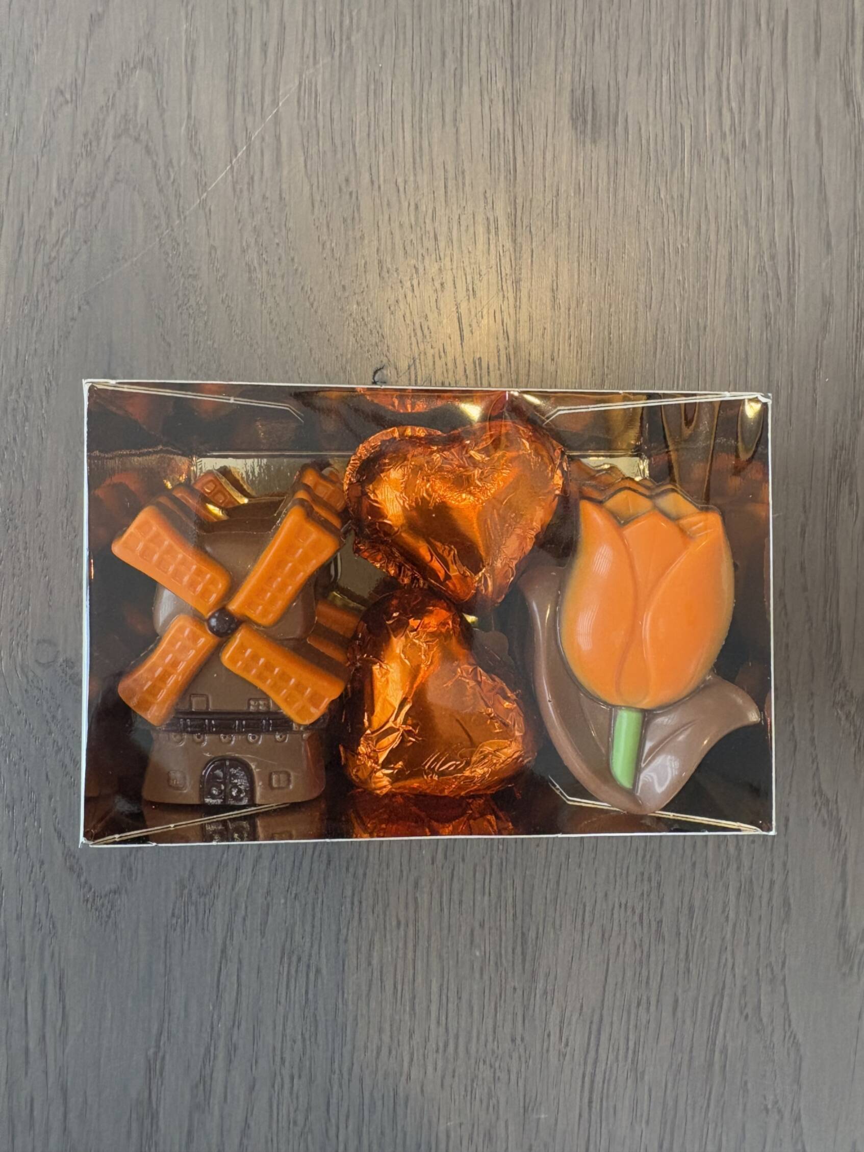 Goudbakje "ik hou van holland"