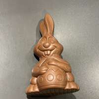 Hol figuur: paashaas met ei