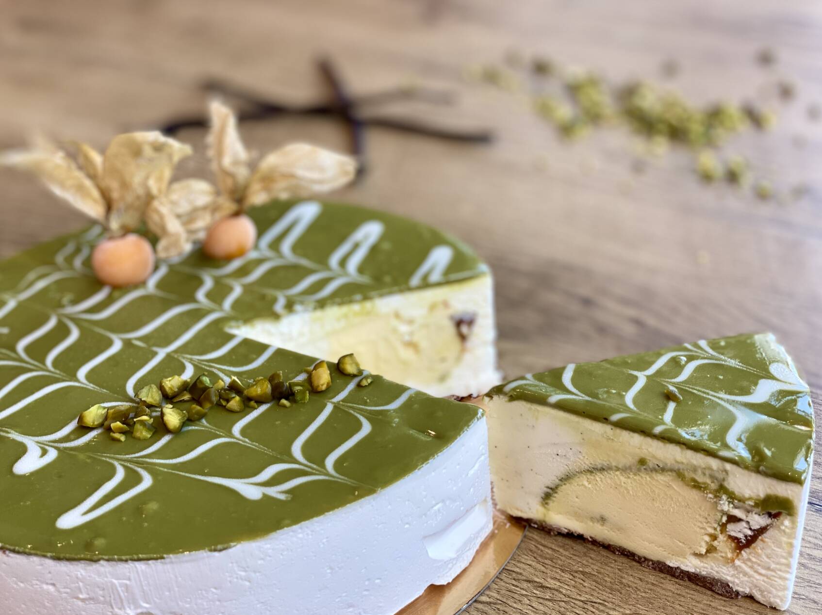 IJstaart ciao bella & vanille ijs