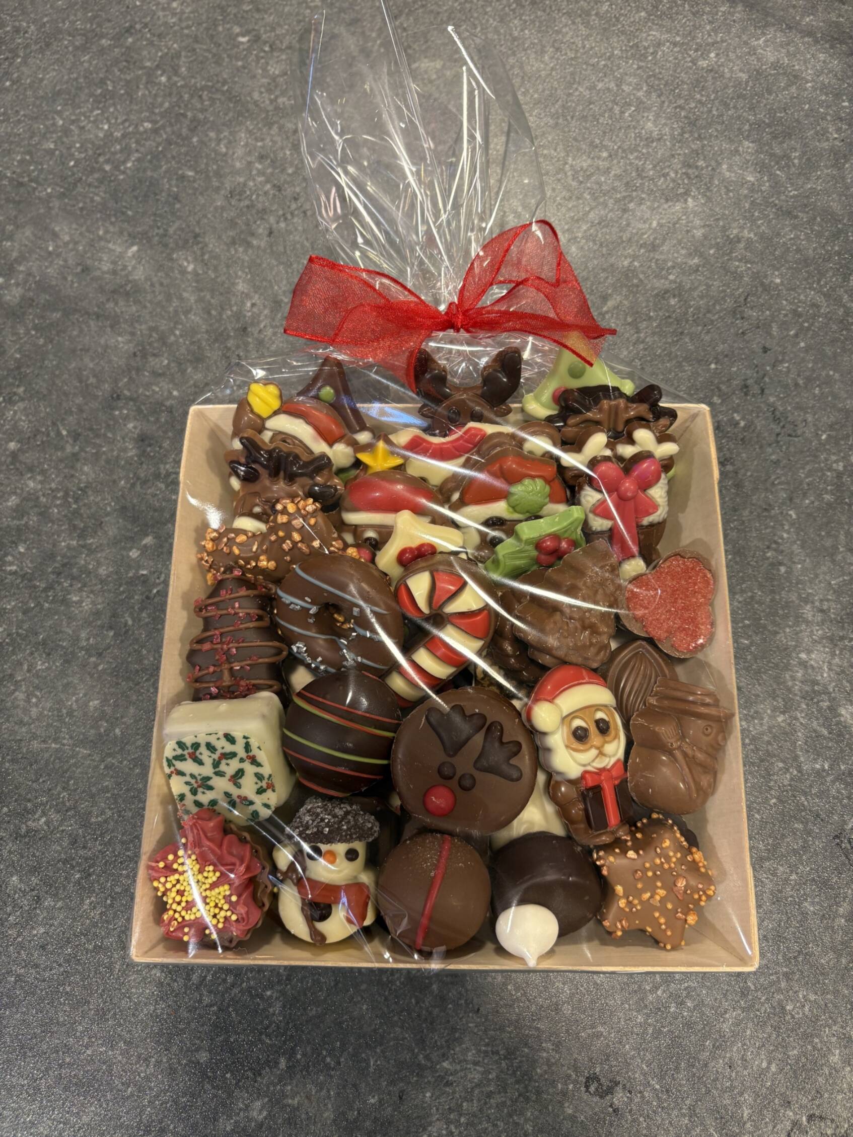 Vierkante bamboeschaal