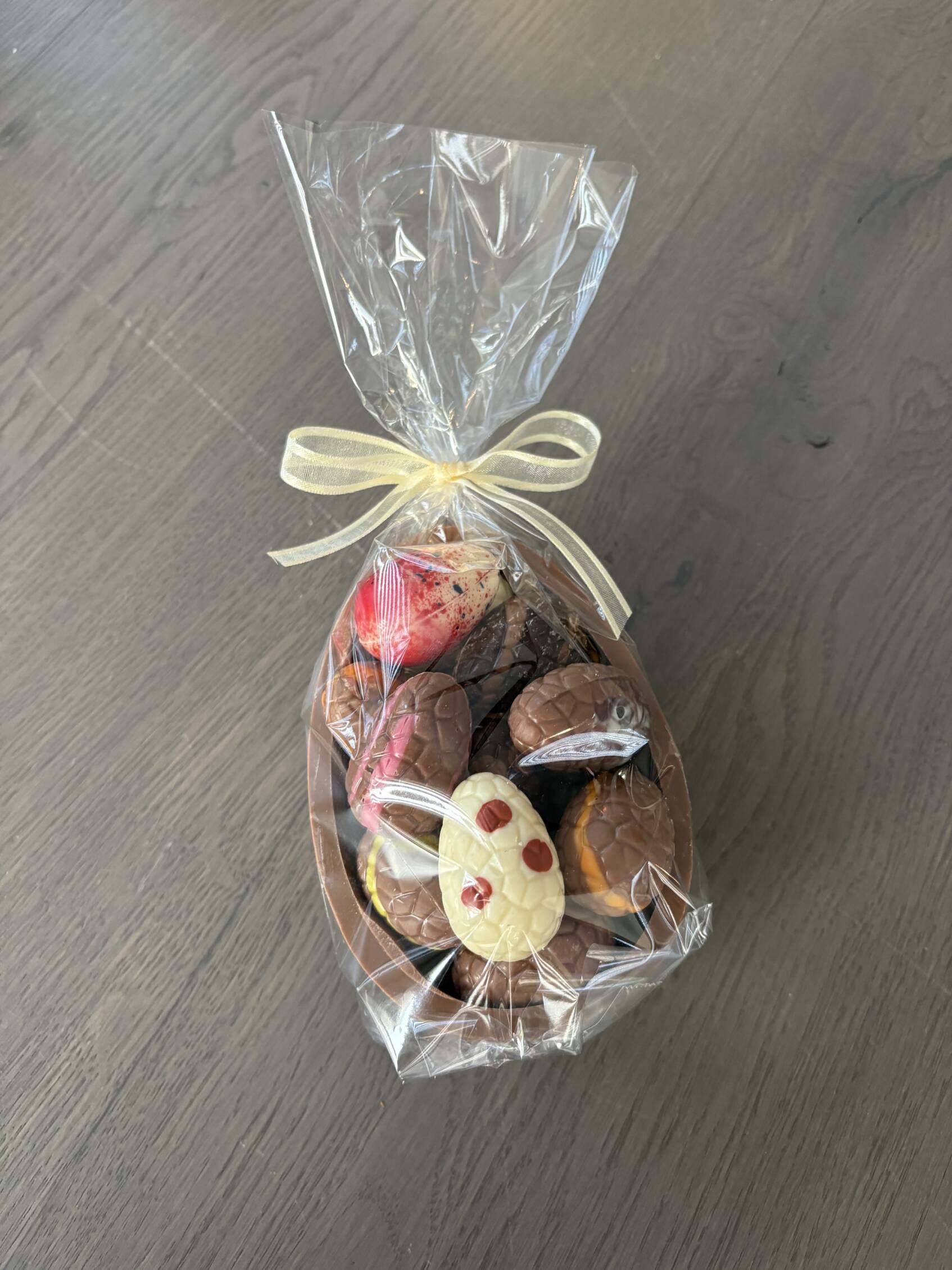 chocolade eitjes in half ei: mini